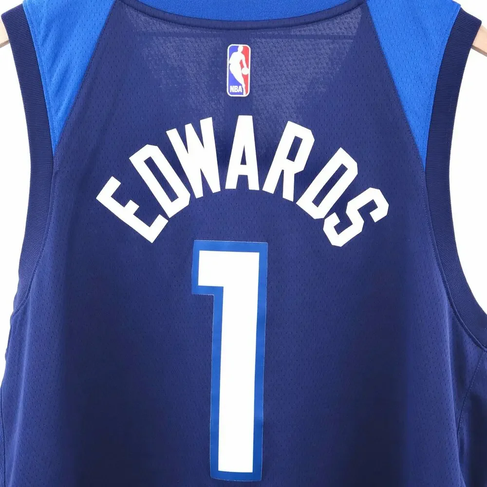 Nike Minnesota Timberwolves Anthony Edwards #1 Swingman Jersey Mens XXL 56